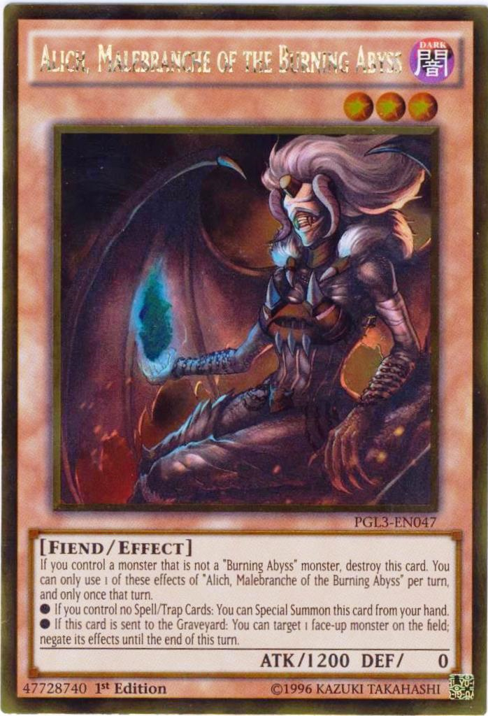 Alich, Malebranche of the Burning Abyss [PGL3-EN047] Gold Rare | Pegasus Games WI