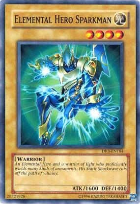 Elemental Hero Sparkman [DR3-EN184] Common | Pegasus Games WI