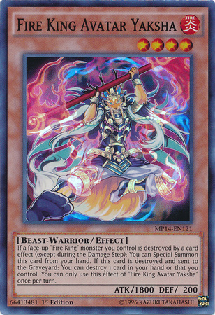 Fire King Avatar Yaksha [MP14-EN121] Super Rare | Pegasus Games WI