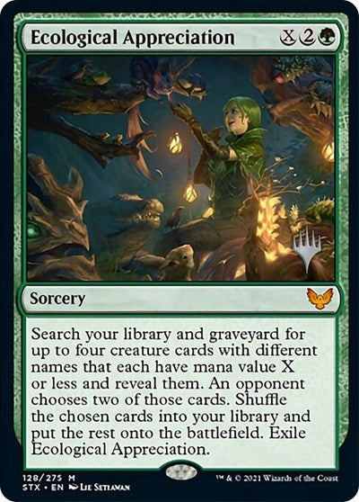 Ecological Appreciation (Promo Pack) [Strixhaven: School of Mages Promos] | Pegasus Games WI