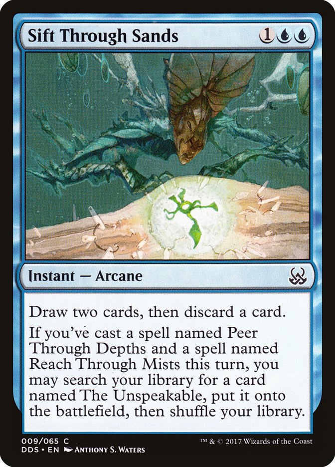 Sift Through Sands [Duel Decks: Mind vs. Might] | Pegasus Games WI