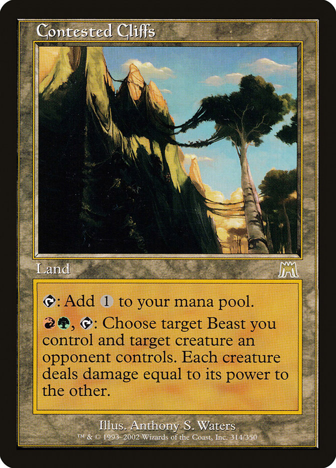 Contested Cliffs [Onslaught] | Pegasus Games WI