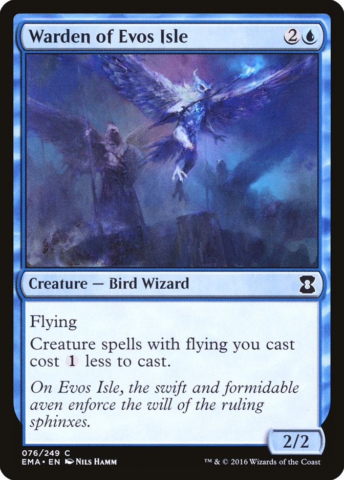 Warden of Evos Isle [Eternal Masters] | Pegasus Games WI