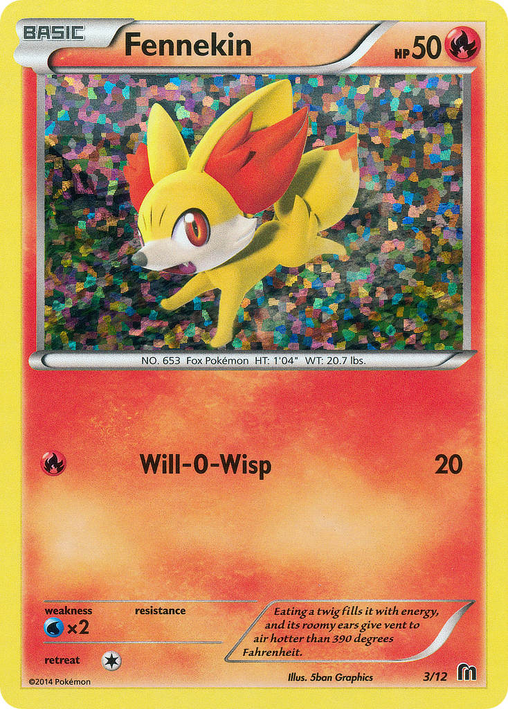 Fennekin (3/12) [McDonald's Promos: 2014 Collection] | Pegasus Games WI