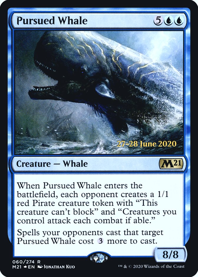 Pursued Whale [Core Set 2021 Prerelease Promos] | Pegasus Games WI