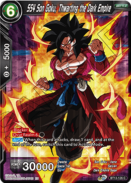 SS4 Son Goku, Thwarting the Dark Empire (Common) [BT13-126] | Pegasus Games WI