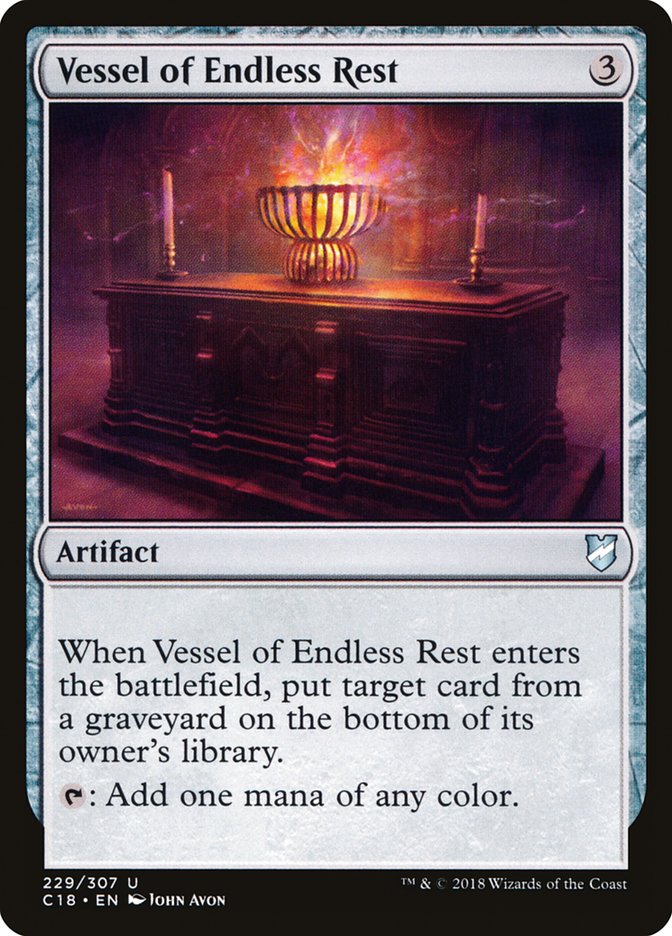 Vessel of Endless Rest [Commander 2018] | Pegasus Games WI