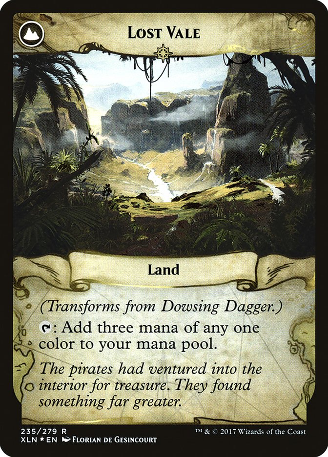 Dowsing Dagger // Lost Vale [Ixalan Prerelease Promos] | Pegasus Games WI