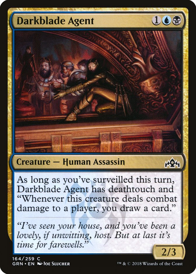 Darkblade Agent [Guilds of Ravnica] | Pegasus Games WI