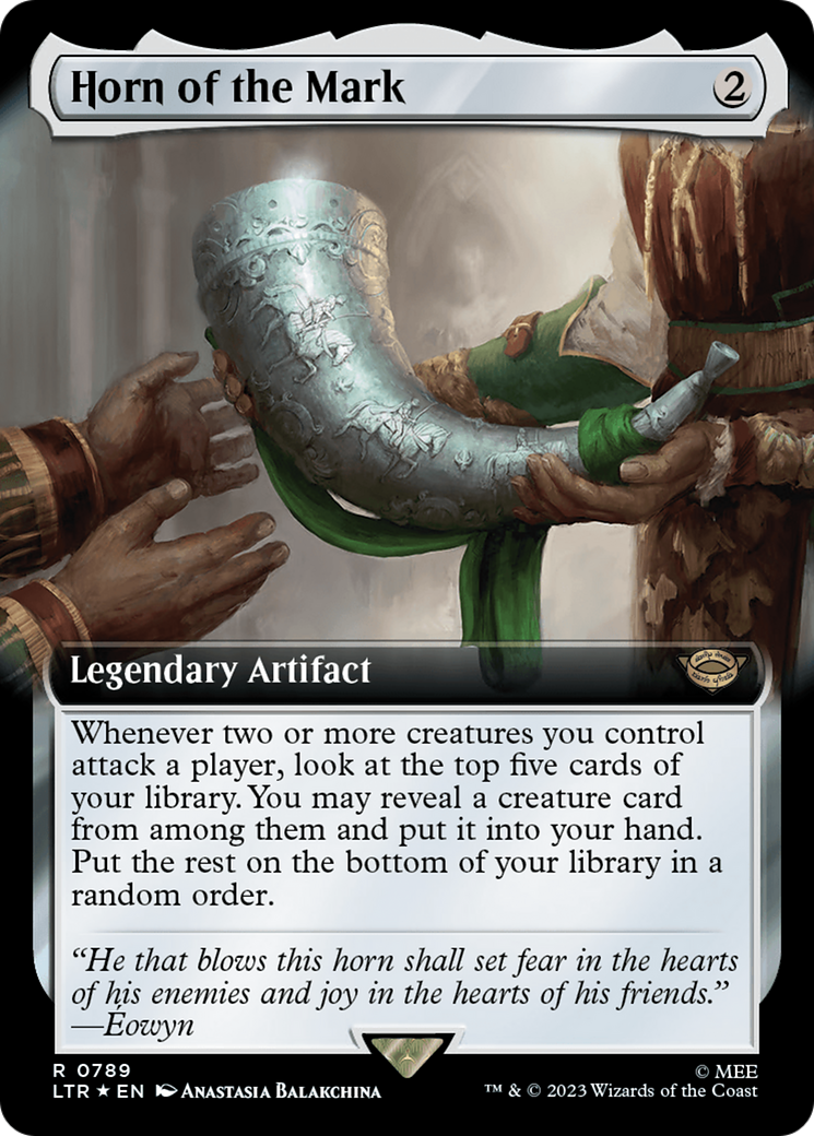 Horn of the Mark (Extended Art) (Surge Foil) [The Lord of the Rings: Tales of Middle-Earth] | Pegasus Games WI