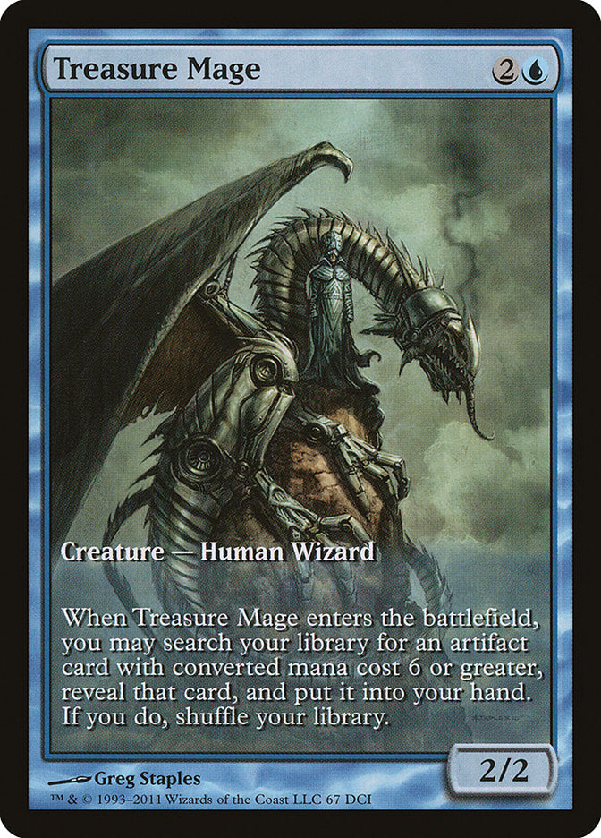 Treasure Mage (Extended Art) [Mirrodin Besieged Promos] | Pegasus Games WI