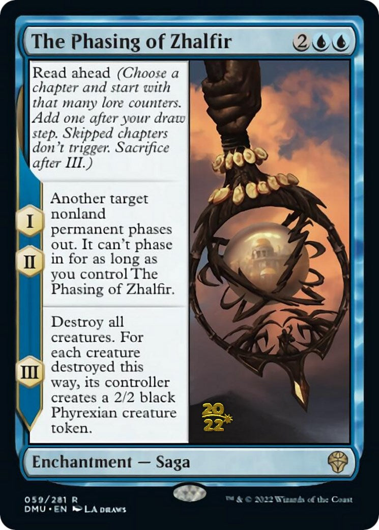 The Phasing of Zhalfir [Dominaria United Prerelease Promos] | Pegasus Games WI