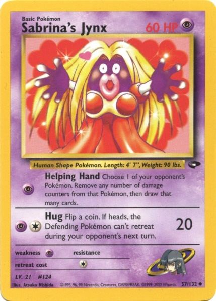 Sabrina's Jynx (57/132) [Gym Challenge Unlimited] | Pegasus Games WI