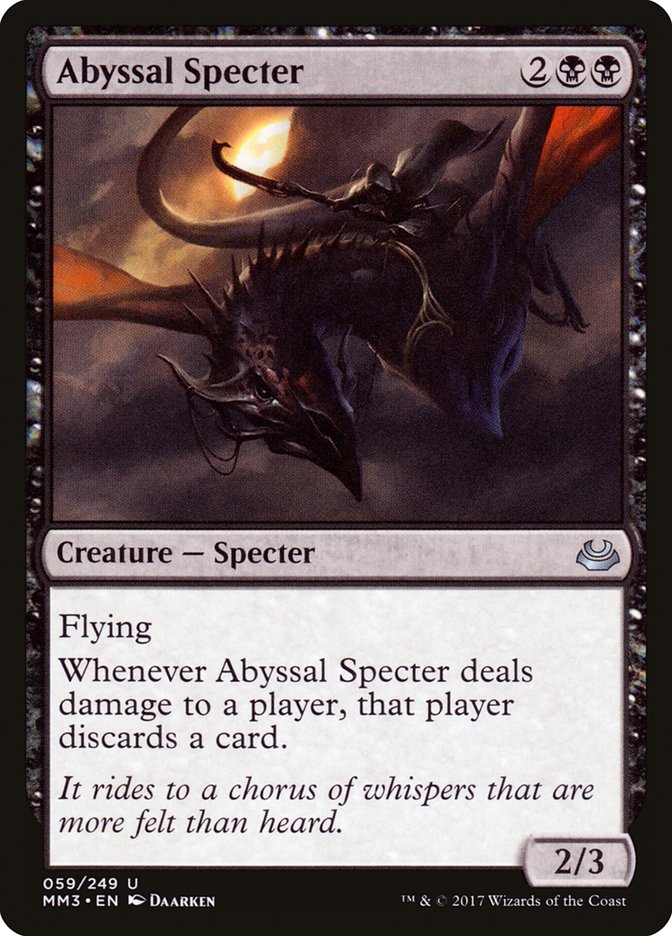 Abyssal Specter [Modern Masters 2017] | Pegasus Games WI