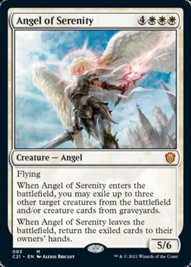 Angel of Serenity [Commander 2021] | Pegasus Games WI