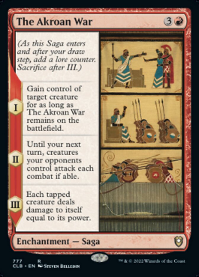 The Akroan War [Commander Legends: Battle for Baldur's Gate] | Pegasus Games WI