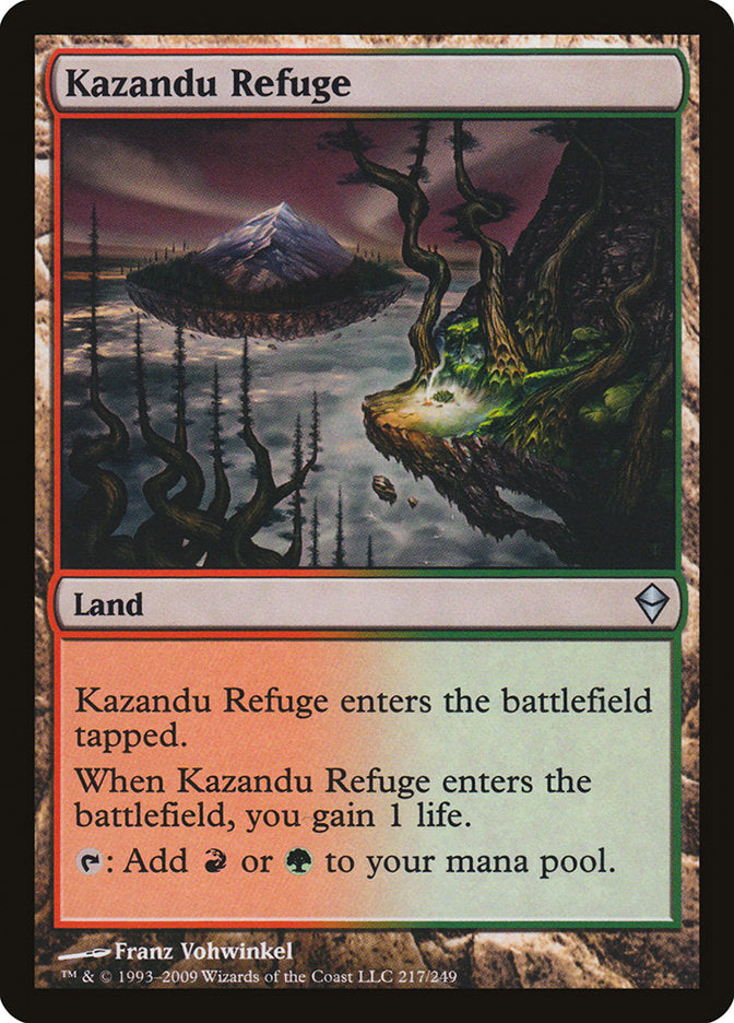 Kazandu Refuge [Zendikar] | Pegasus Games WI