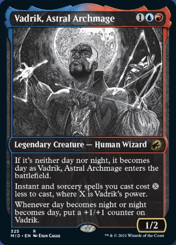 Vadrik, Astral Archmage (Showcase Eternal Night) [Innistrad: Midnight Hunt] | Pegasus Games WI