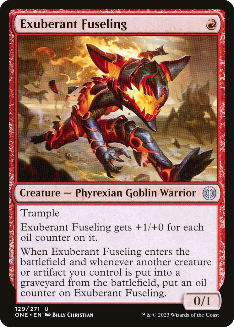 Exuberant Fuseling [Phyrexia: All Will Be One] | Pegasus Games WI