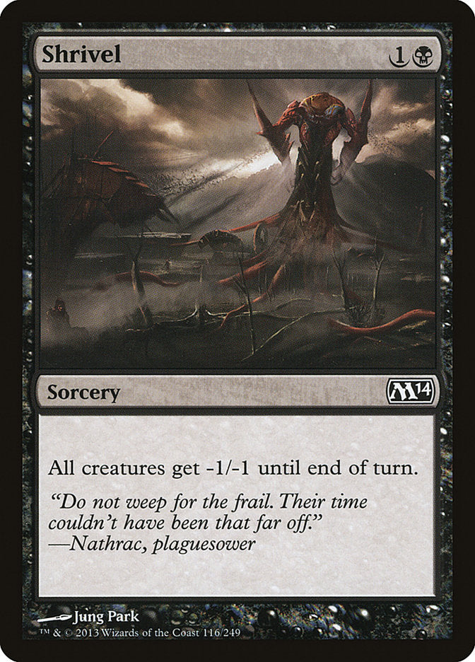 Shrivel [Magic 2014] | Pegasus Games WI