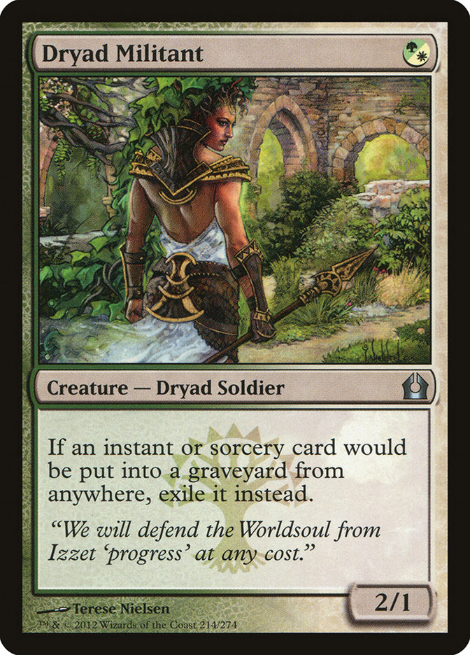 Dryad Militant [Return to Ravnica] | Pegasus Games WI