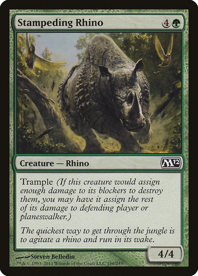 Stampeding Rhino [Magic 2012] | Pegasus Games WI