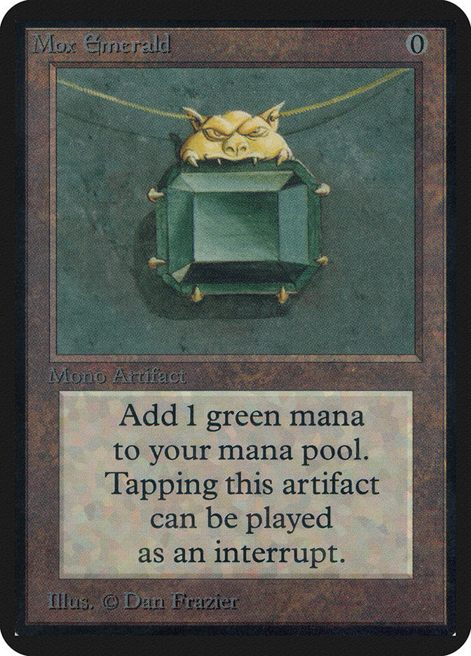 Mox Emerald [Alpha Edition] | Pegasus Games WI