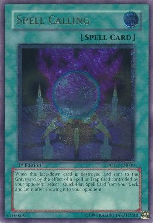 Spell Calling (UTR) [POTD-EN039] Ultimate Rare | Pegasus Games WI