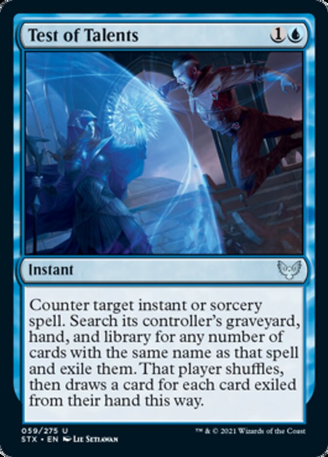 Test of Talents [Strixhaven: School of Mages] | Pegasus Games WI