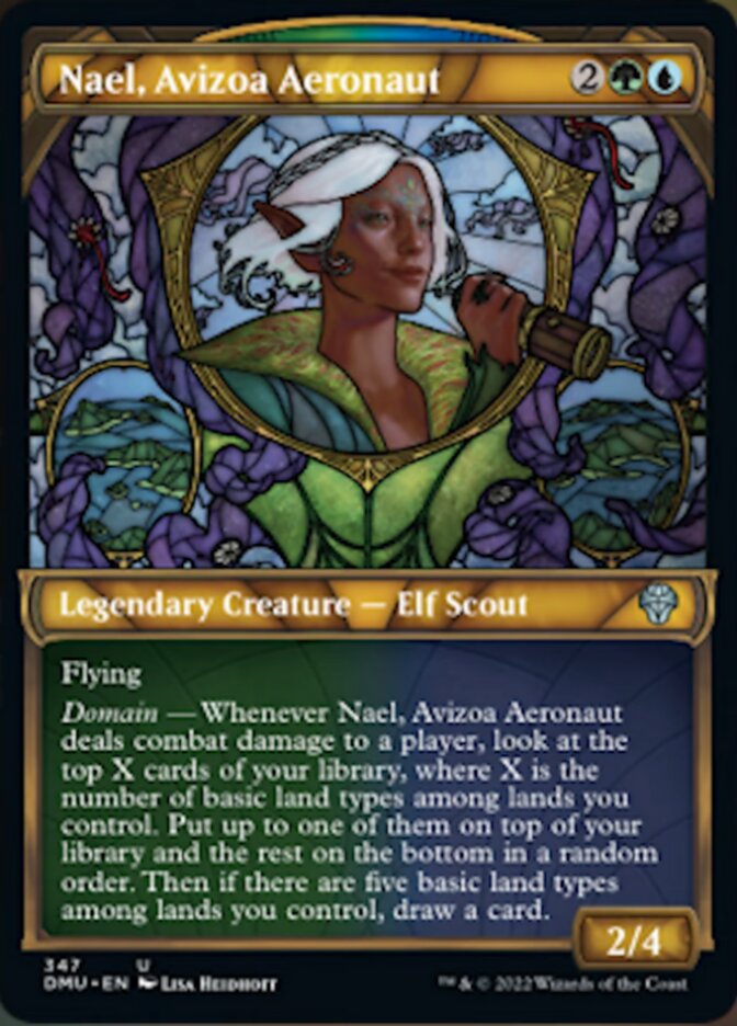 Nael, Avizoa Aeronaut (Showcase Textured) [Dominaria United] | Pegasus Games WI