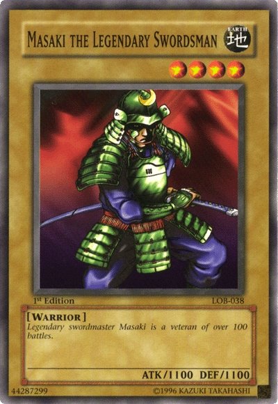 Masaki the Legendary Swordsman [LOB-038] Common | Pegasus Games WI