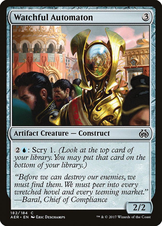 Watchful Automaton [Aether Revolt] | Pegasus Games WI