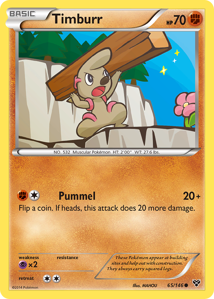 Timburr (65/146) [XY: Base Set] | Pegasus Games WI