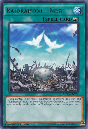 Raidraptor - Nest [MP15-EN227] Rare | Pegasus Games WI