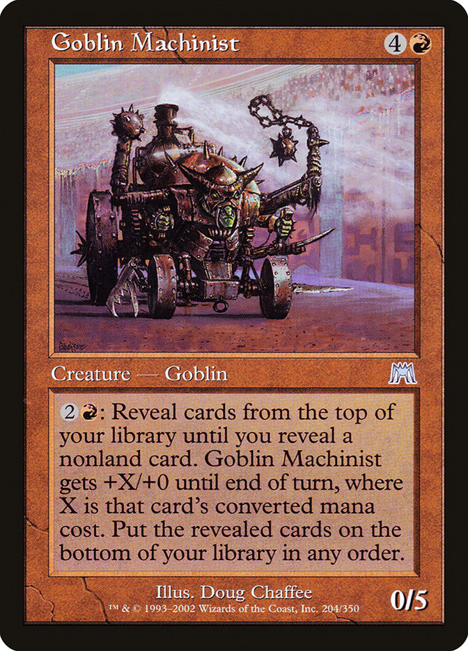 Goblin Machinist [Onslaught] | Pegasus Games WI