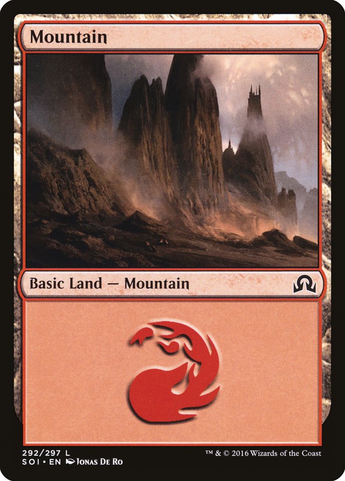 Mountain (292) [Shadows over Innistrad] | Pegasus Games WI