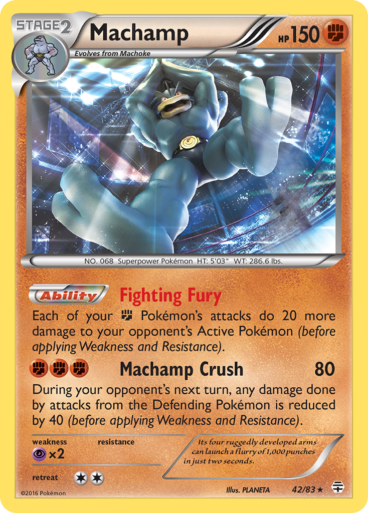 Machamp (42/83) [XY: Generations] | Pegasus Games WI