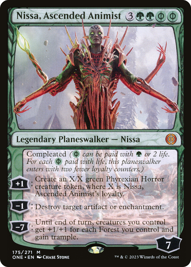 Nissa, Ascended Animist [Phyrexia: All Will Be One] | Pegasus Games WI