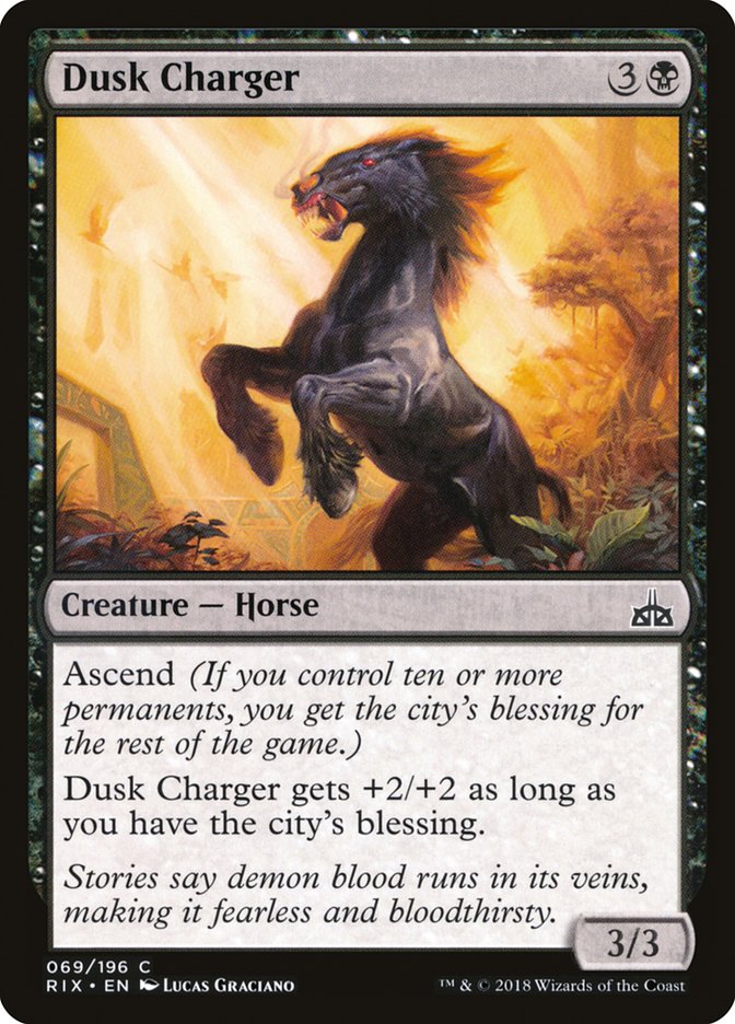 Dusk Charger [Rivals of Ixalan] | Pegasus Games WI