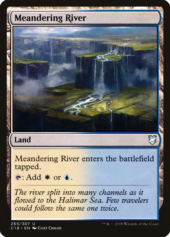 Meandering River [Commander 2018] | Pegasus Games WI