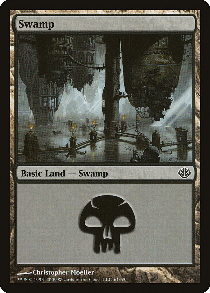 Swamp (61) [Duel Decks: Garruk vs. Liliana] | Pegasus Games WI