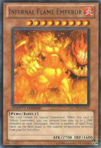 Infernal Flame Emperor [WCPP-EN011] Rare | Pegasus Games WI