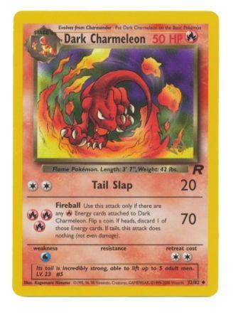 Dark Charmeleon (32/82) (W Stamped Promo) [Team Rocket Unlimited] | Pegasus Games WI