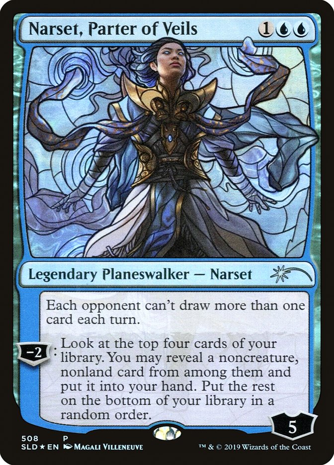 Narset, Parter of Veils (Stained Glass) [Secret Lair Drop Promos] | Pegasus Games WI