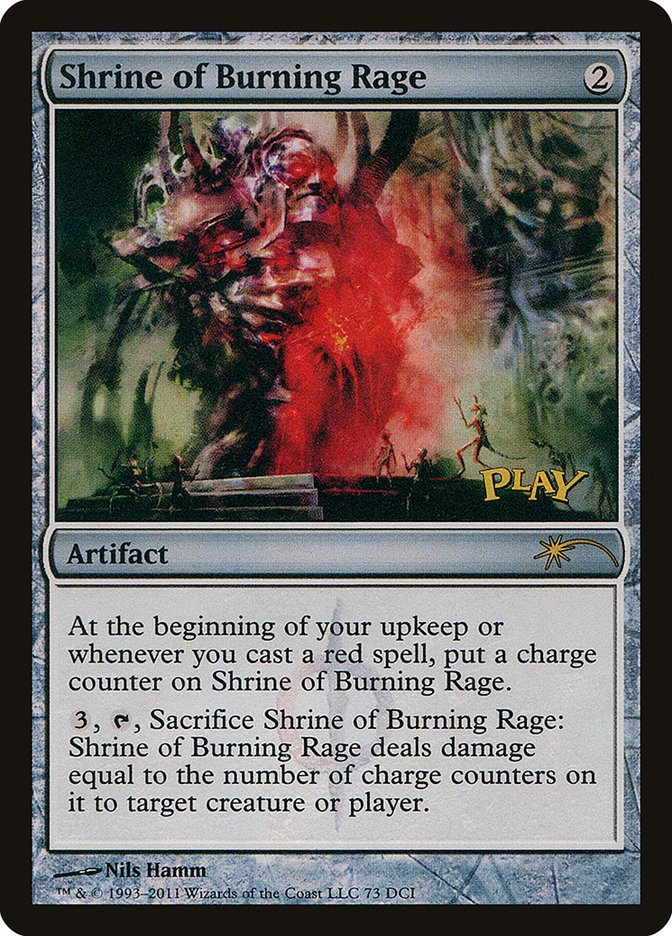 Shrine of Burning Rage [Wizards Play Network 2011] | Pegasus Games WI