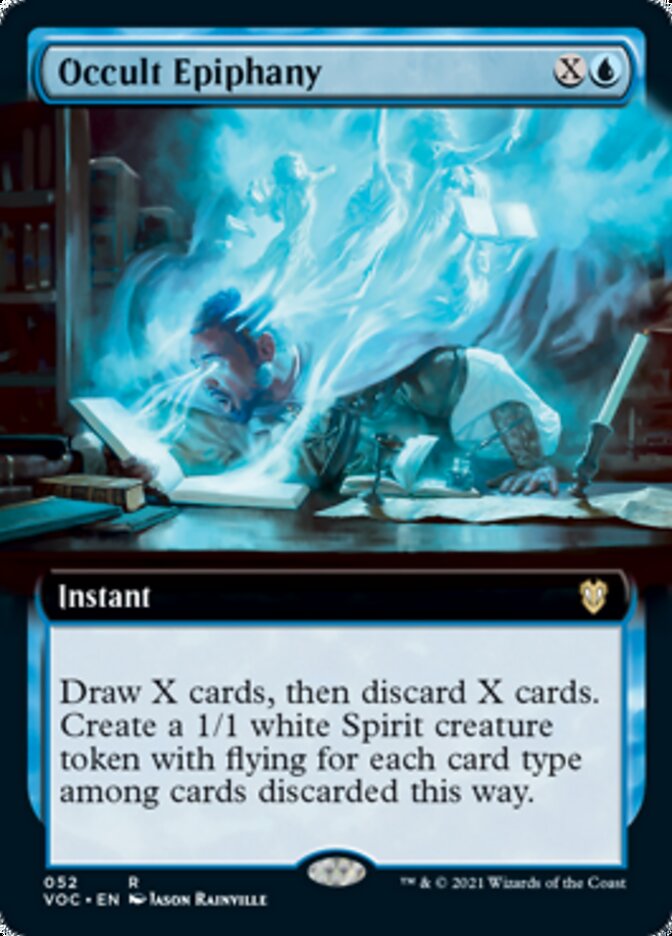 Occult Epiphany (Extended Art) [Innistrad: Crimson Vow Commander] | Pegasus Games WI