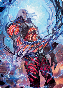 Tezzeret, Betrayer of Flesh Art Card [Kamigawa: Neon Dynasty Art Series] | Pegasus Games WI