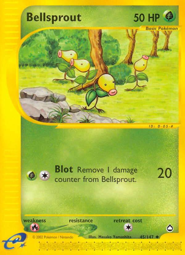 Bellsprout (45/147) [Aquapolis] | Pegasus Games WI