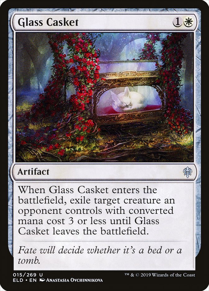 Glass Casket [Throne of Eldraine] | Pegasus Games WI