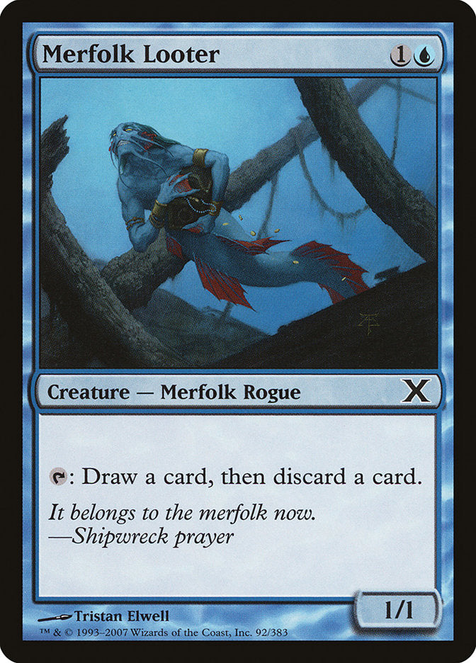 Merfolk Looter [Tenth Edition] | Pegasus Games WI
